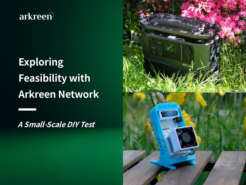 Exploring Feasibility with Arkreen Network: A Small-Scale DIY Test