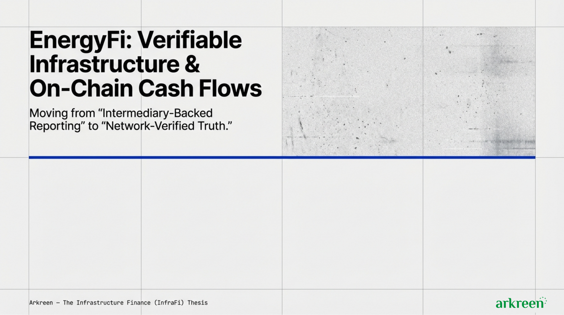 EnergyFi: Making Energy Cash Flows On-Chain Verifiable Assets